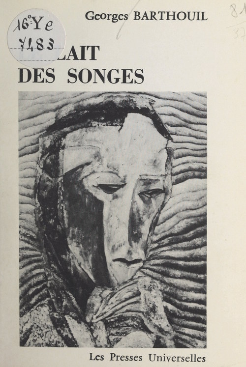 ebook cover of Le lait des songes, by Georges Barthouil