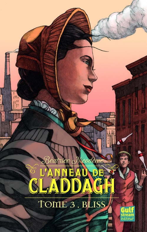Couverture ebook de L'anneau de Claddagh - tome 3 Bliss - Tome 3, de Béatrice Nicodème