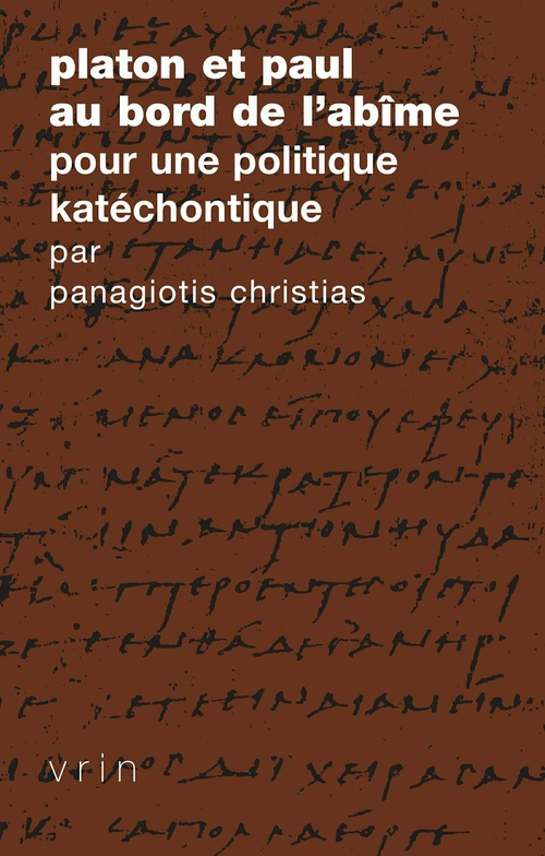 Couverture ebook de Platon et Paul au bord de l´abîme, de Panagiotis Christias