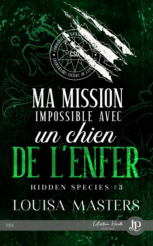 ebook cover of Ma mission impossible avec un chien de l'enfer, by Louisa Masters