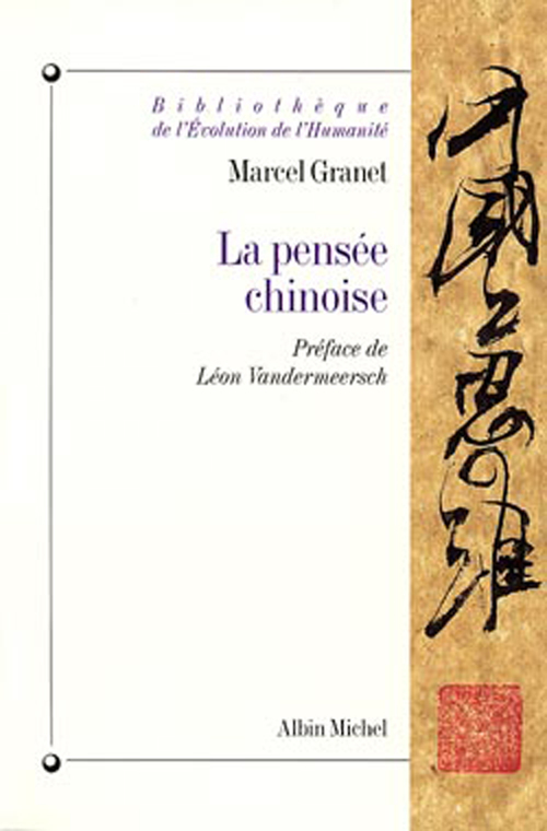 ebook cover of La Pensée chinoise, by Marcel Granet