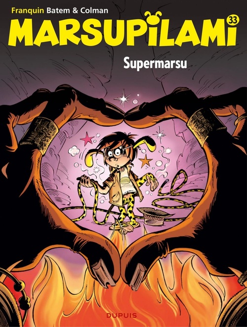 ebook cover of Marsupilami - Tome 33 - Supermarsu, by Batem, Stéphane Colman, André Franquin