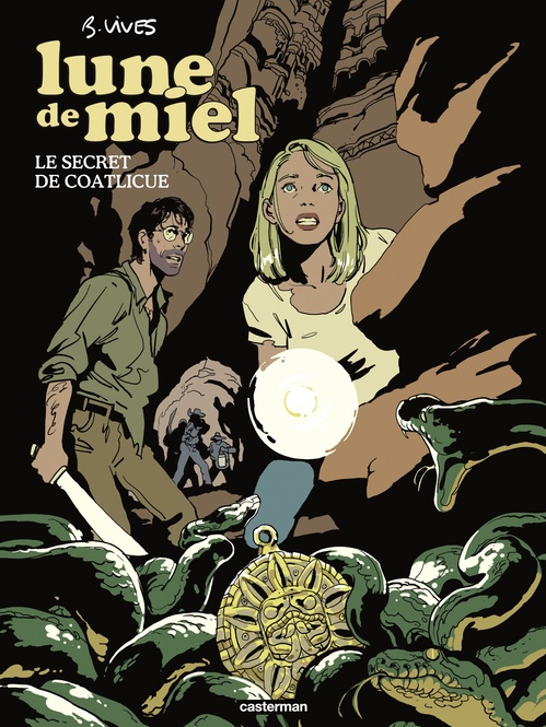 Couverture ebook de Lune de miel - Le Secret de Coatlicue, de Bastien Vivès