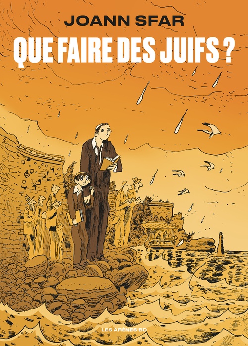 Couverture ebook de Que faire des juifs ?, de Joann Sfar