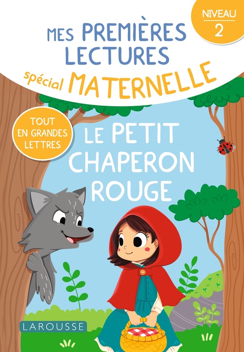 Couverture ebook de Mes premières lectures spécial maternelle - Le petit chaperon rouge, de Charles Perrault
