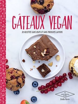 ebook cover of Gâteaux vegan, by Emilie Perrin