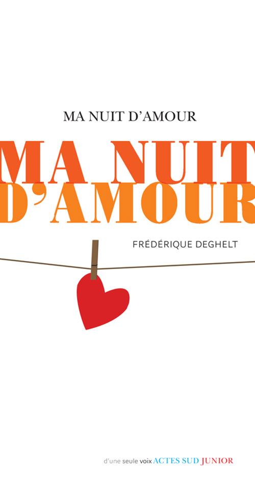 ebook cover of Ma nuit d'amour, by Frédérique Deghelt