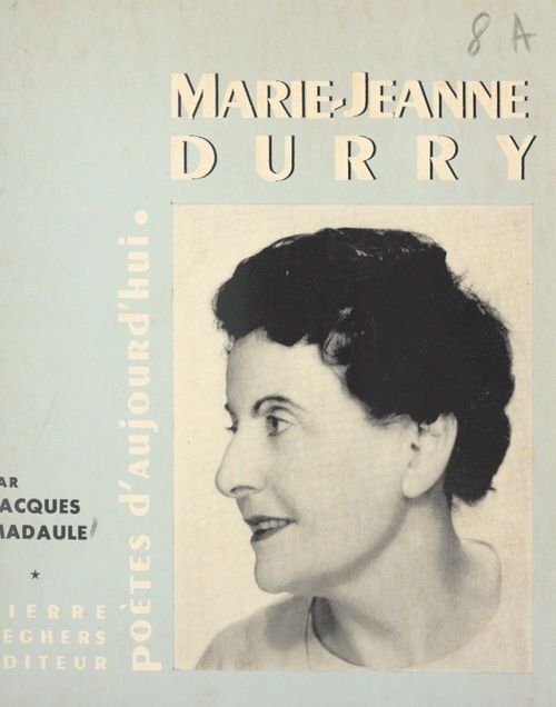 Couverture ebook de Marie-Jeanne Durry, de Jacques Madaule