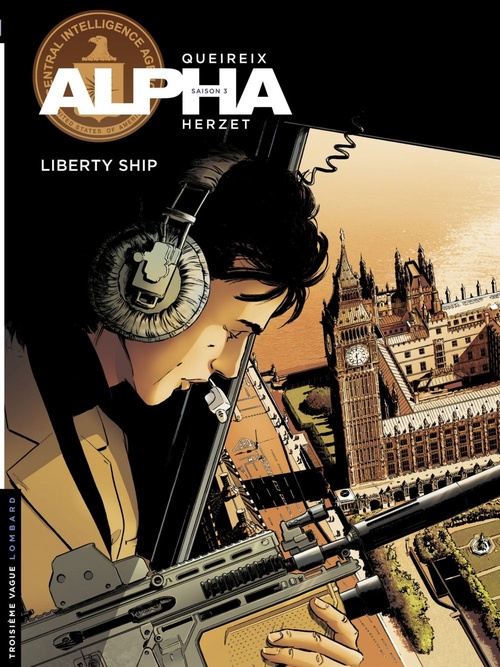 Couverture ebook de Alpha - Tome 17 - Liberty Ship, de Herzet