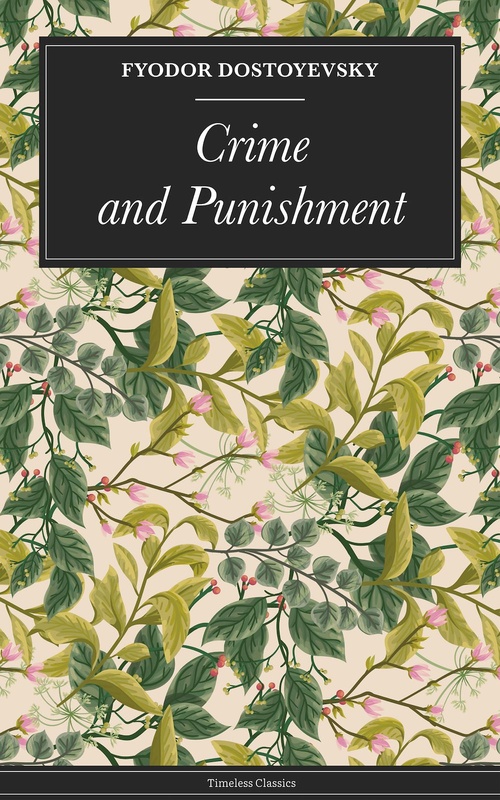 Couverture ebook de Crime and Punishment, de Dostoyevsky Fyodor