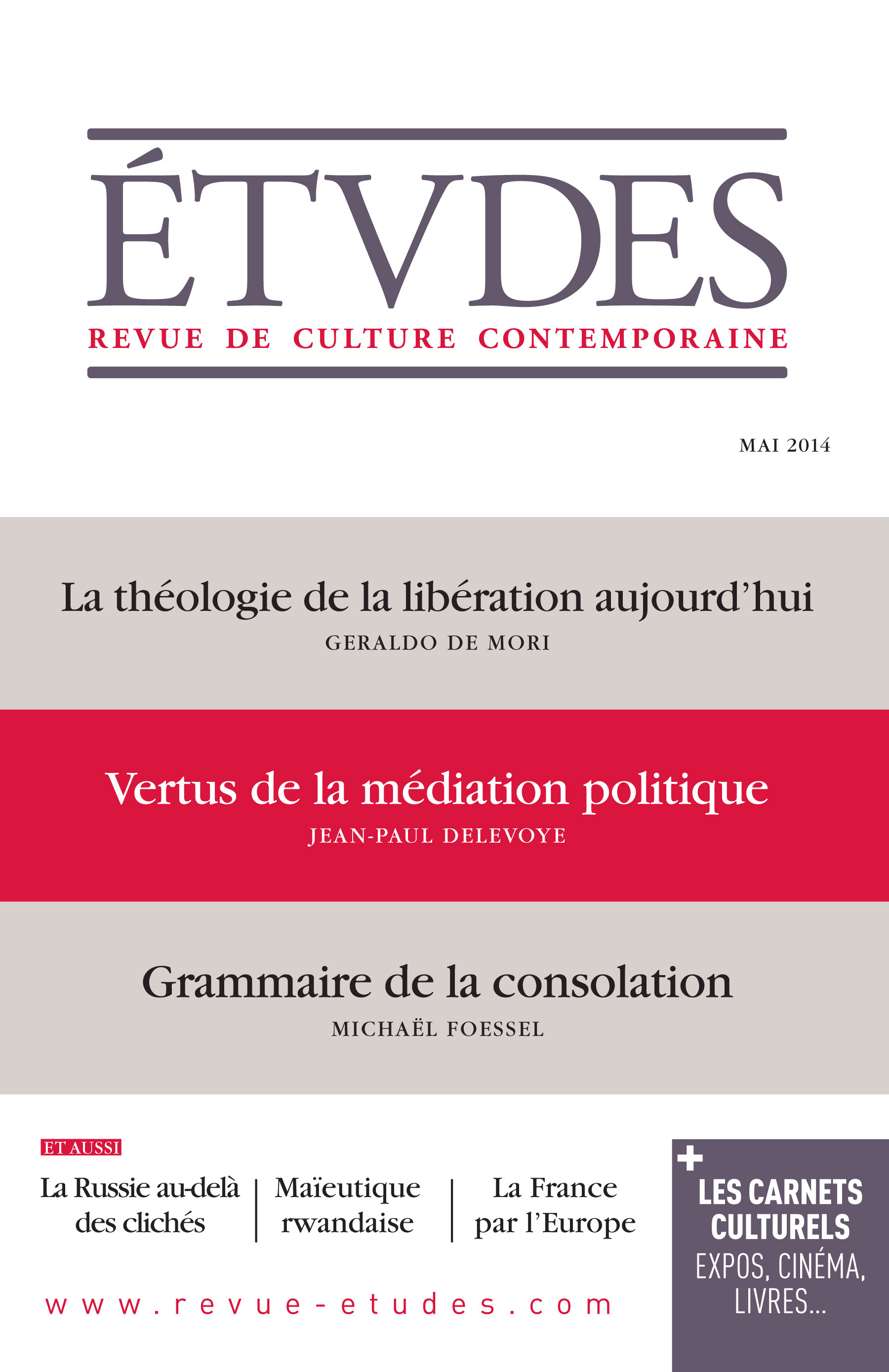 ebook cover of Etudes Mai 2014, by Collectif