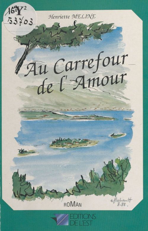 Couverture ebook de Au carrefour de l'amour, de Henriette Meline