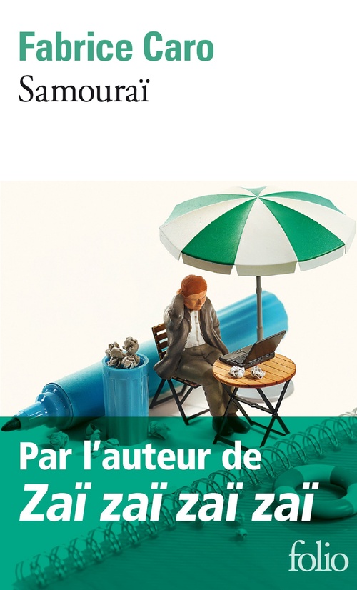 Couverture ebook de Samouraï, de Fabrice Caro