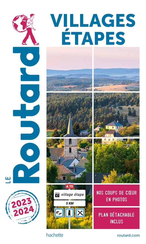 Couverture ebook de Guide du Routard Villages étapes 2023/2024, de Collectif