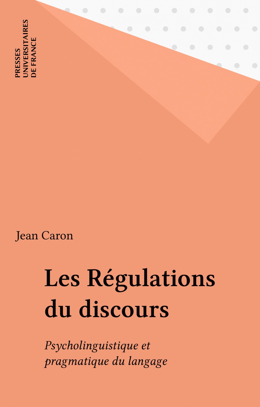 Couverture ebook de Les Régulations du discours, de