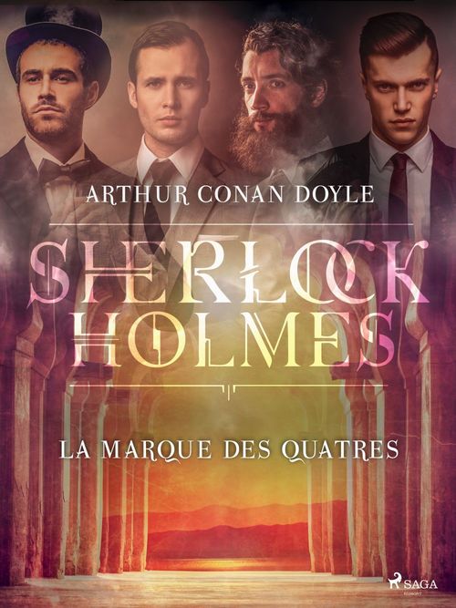 ebook cover of La Marque des Quatres, by Arthur Conan Doyle