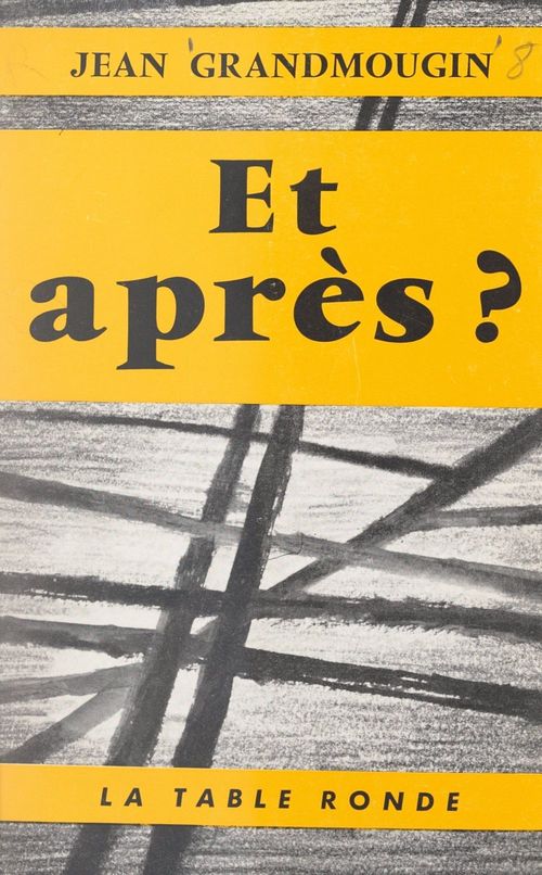 Couverture ebook de Et après ?, de Jean Grandmougin