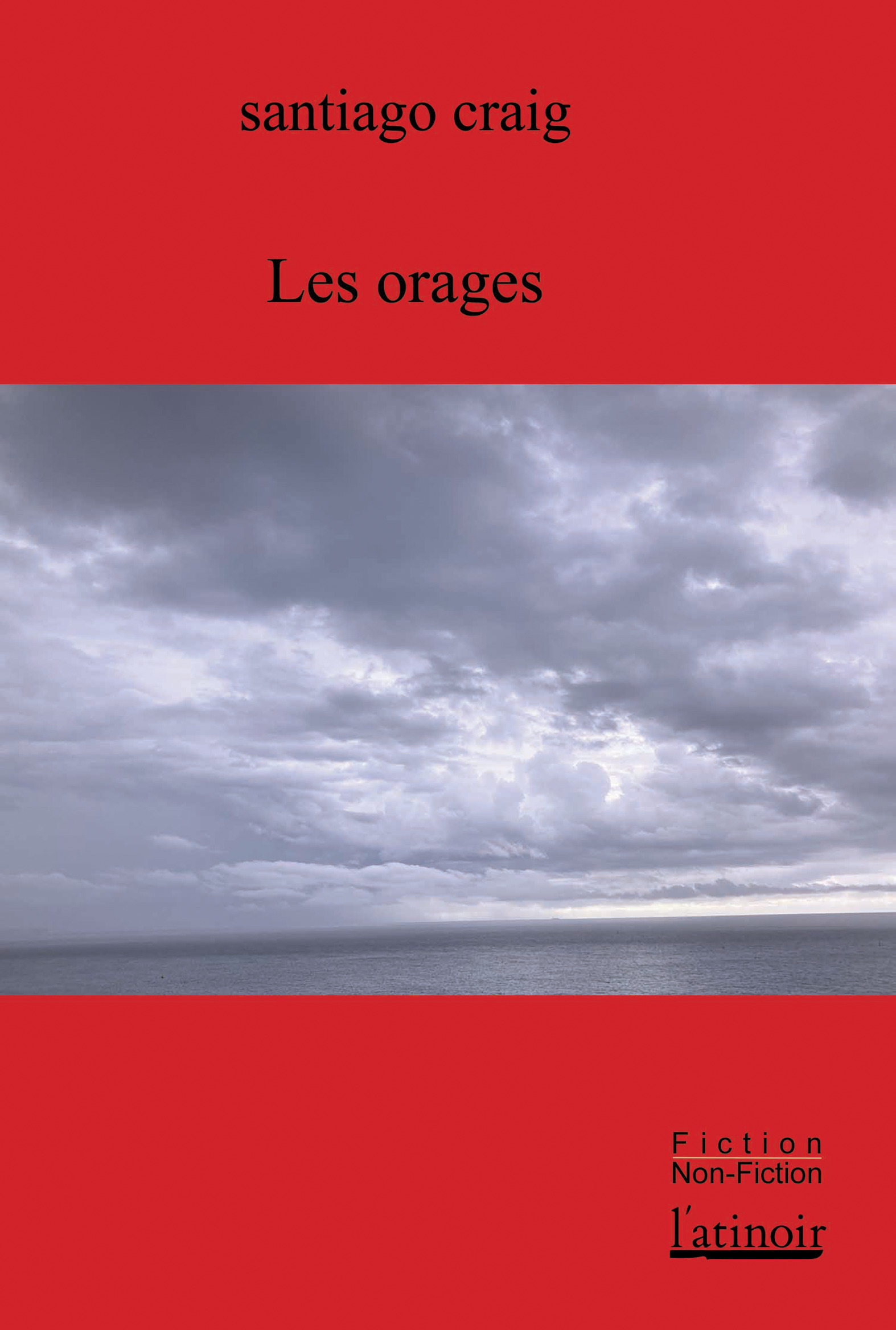 ebook cover of Les orages, by Santiago Craig