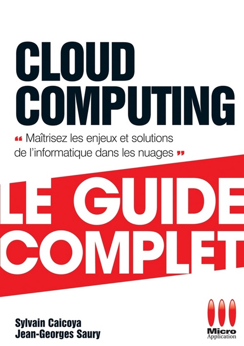 Couverture ebook de Cloud Computing, de Sylvain Caicoya