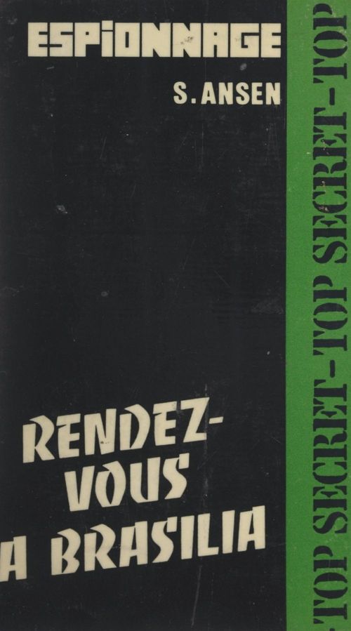 Couverture ebook de Rendez-vous à Brasilia, de Swen Ansen