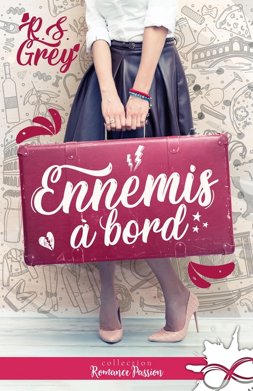 Couverture ebook de Ennemis à bord, de R.S. Grey