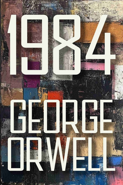 ebook cover of 1984, by George Orwell