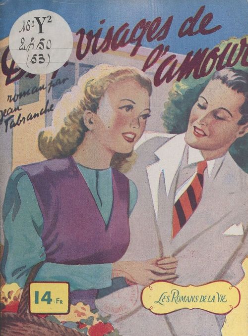 Couverture ebook de Deux visages de l'amour, de Jean Fabranche