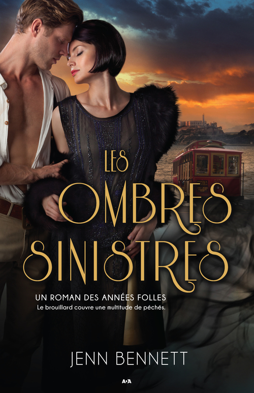 Couverture ebook de Les ombres sinistres, de Jenn Bennett
