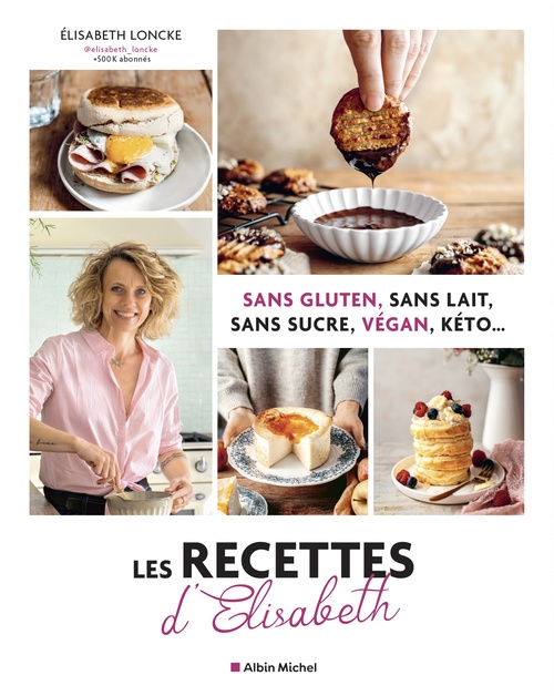 Couverture ebook de Les Recettes d'Elisabeth, de Elisabeth Loncke