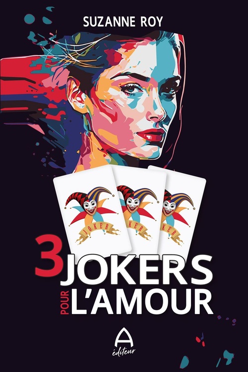 Couverture ebook de Trois jokers pour l'amour, de Roy Suzanne