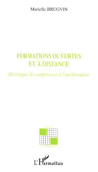 Couverture ebook de Formations ouvertes et à distance, de Marielle Tharsis