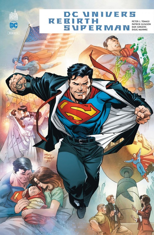 Couverture ebook de DC Univers Rebirth - Superman, de Patrick Greason, Dan Jurgens, Doug Mahnke, Peter J. Tomasi