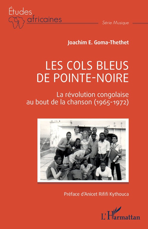 Couverture ebook de Les Cols Bleus de Pointe-Noire, de Joachim e. Goma-Thethet
