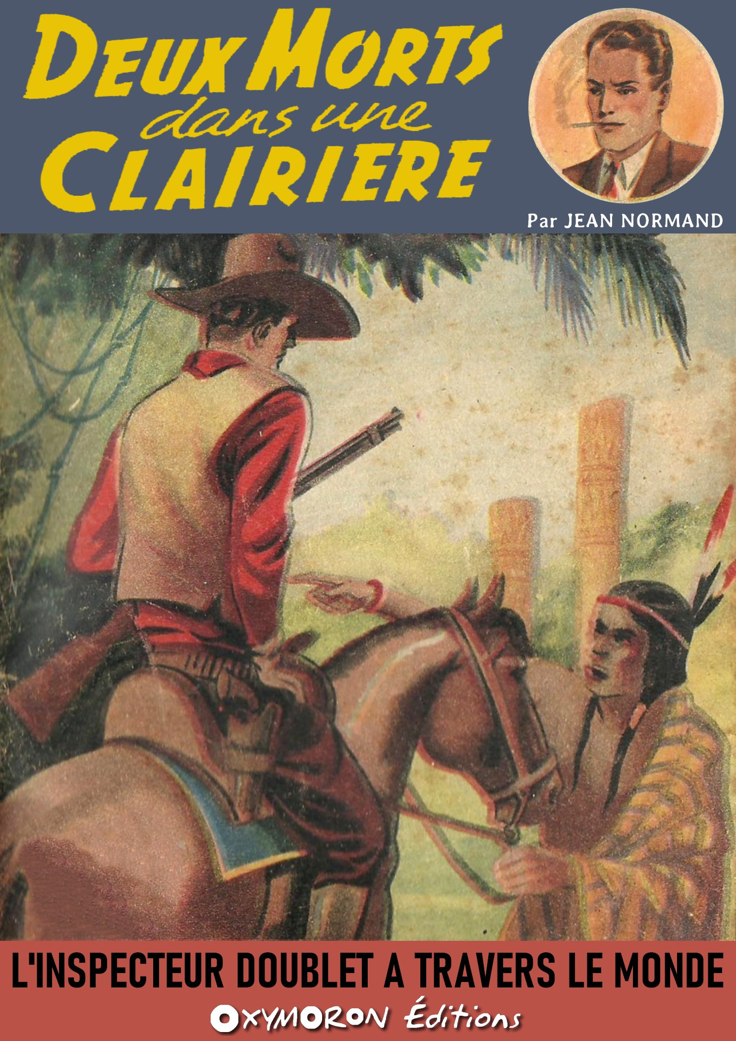 Couverture ebook de Deux morts dans une clairière, de Jean Normand