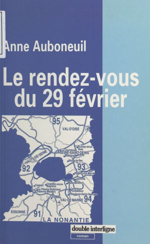 Couverture ebook de Le rendez-vous du 29 février, de Anne Auboneuil