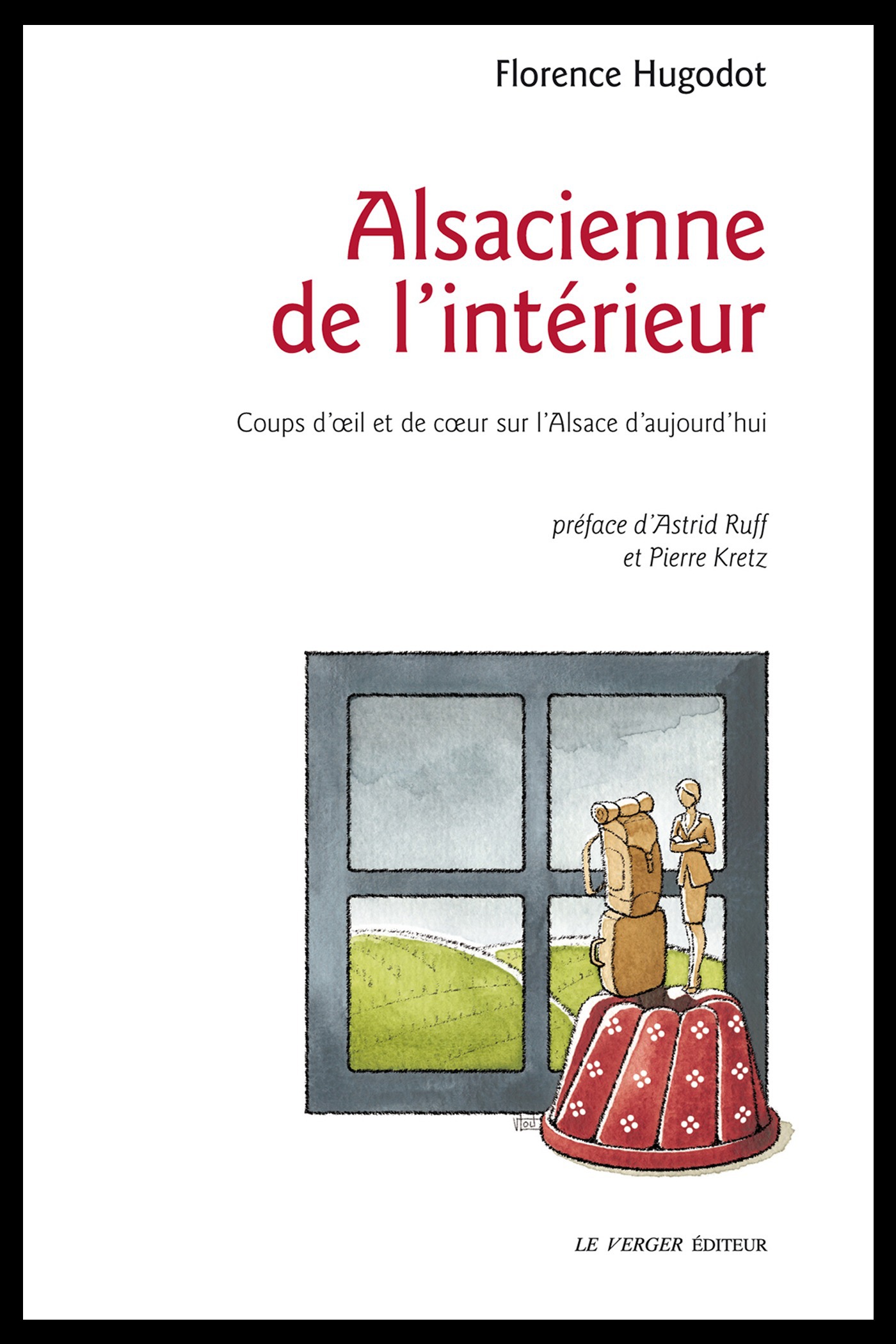 Couverture ebook de Alsacienne de l'intérieur, de Florence Hugodot