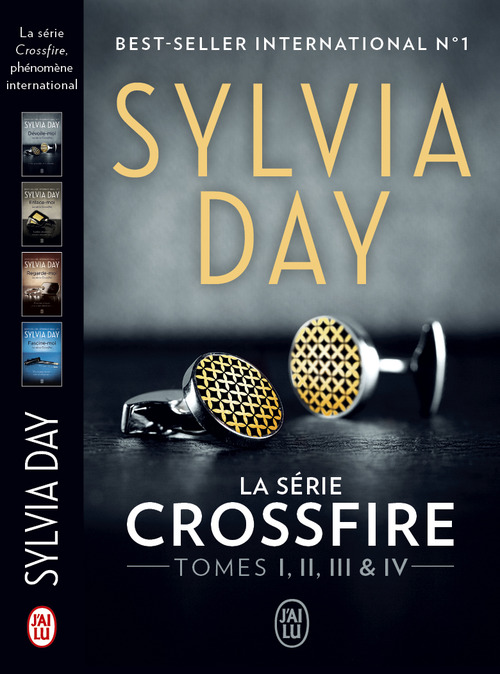 Couverture ebook de Crossfire (L'Intégrale Tomes I, II, III & IV), de Sylvia Day