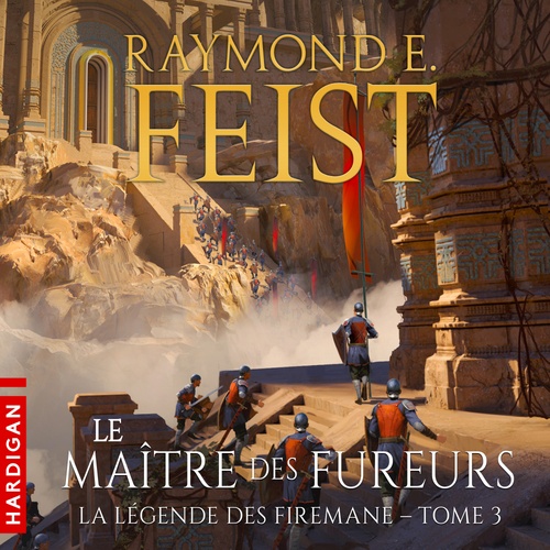 audiobook cover of Le Maître des fureurs, by Raymond E. Feist