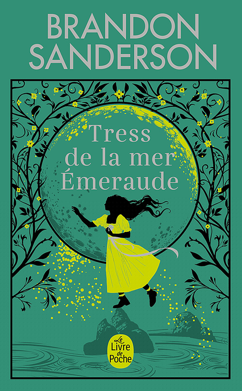 Couverture ebook de Tress de la mer Émeraude, de Brandon Sanderson
