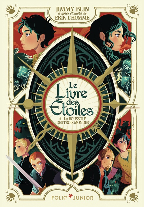 ebook cover of Le Livre des Étoiles (Tome 4) - La Boussole des trois Mondes, by Jimmy Blin