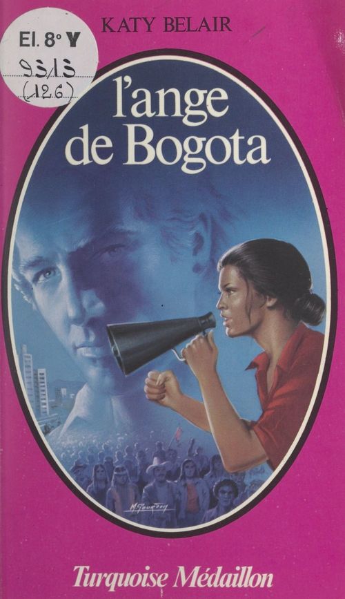 ebook cover of L'ange de Bogota, by Katy Belair