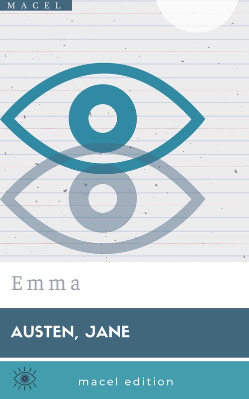 ebook cover of Emma, by  Jane Austen
