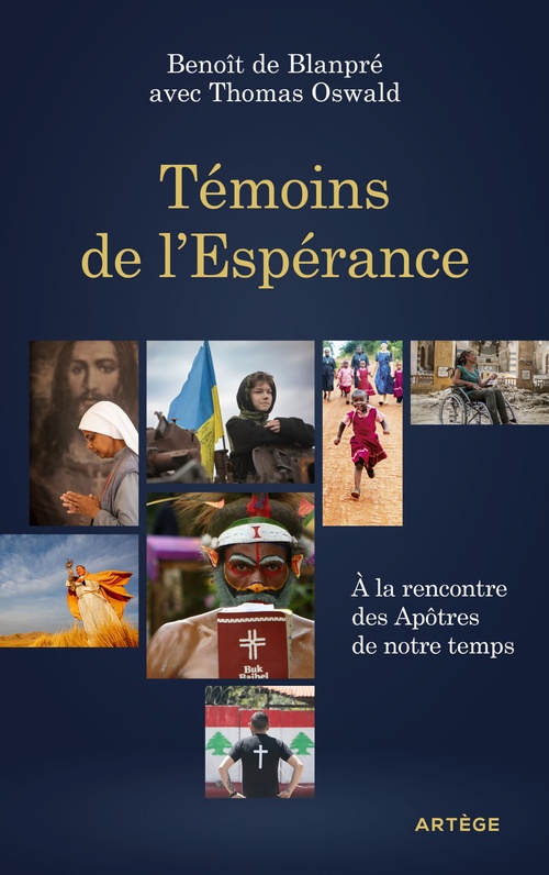 ebook cover of Témoins de l'Espérance, by Benoît de Blanpré, Thomas Oswald