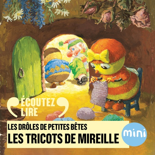 Couverture audiobook de Les tricots de Mireille l'Abeille - Les Drôles de Petites Bêtes, de Antoon Krings