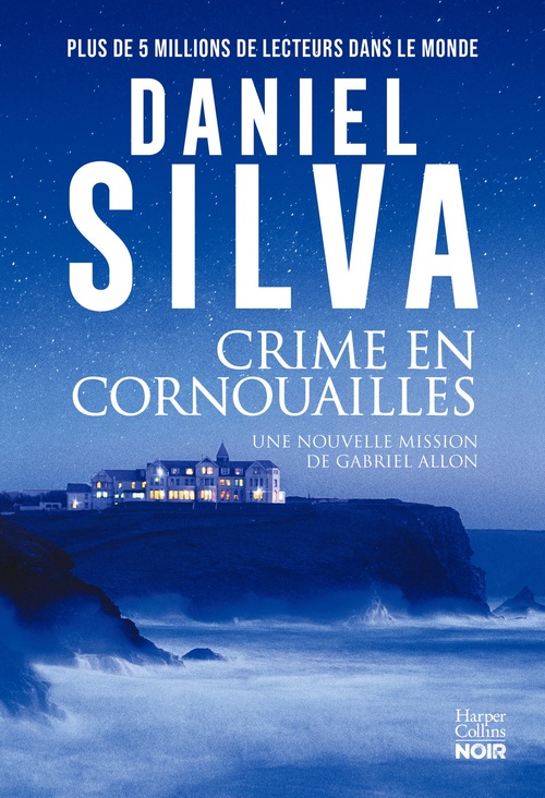 Couverture ebook de Crime en Cornouailles, de Daniel Silva
