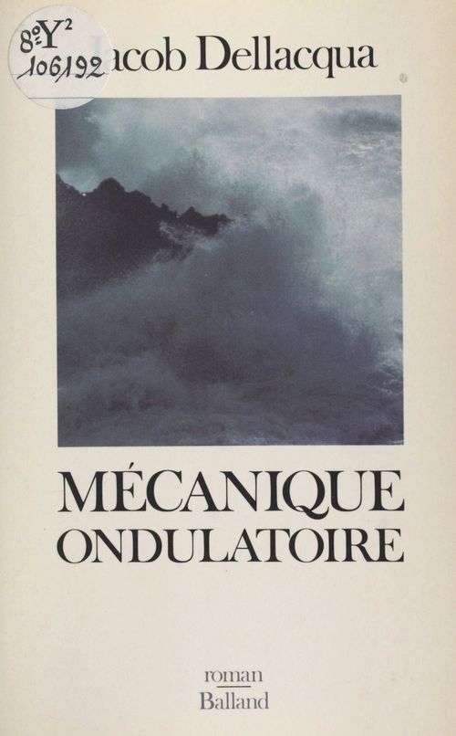 Couverture ebook de Mécanique ondulatoire, de Jacob Dellacqua
