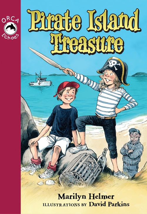 ebook cover of Pirate Island Treasure, by Marilyn Helmer