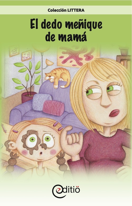 ebook cover of El dedo meñique de mamá, by Marika Fontaine