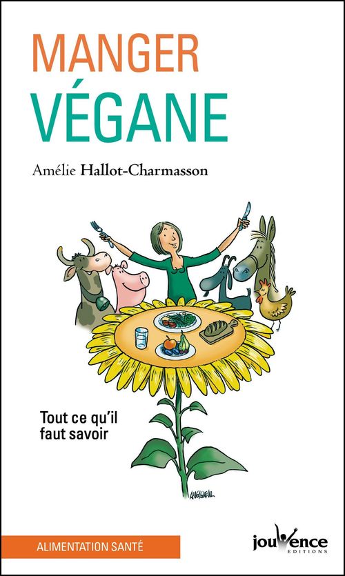 ebook cover of Manger végane, by Amélie Hallot-charmasson