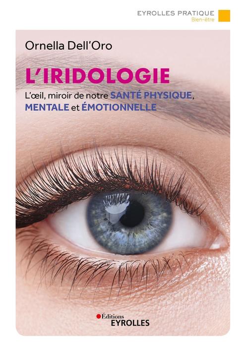 Couverture ebook de L'iridologie, de Ornella Dell'Oro